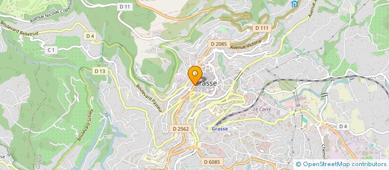 localisation de l'entreprise SYNERGIE EUROPE à GRASSE
