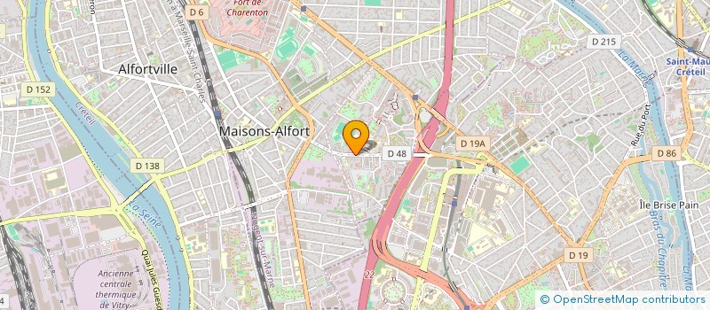 localisation de l'entreprise SYNERGIE EUROPEENNE D'ASSURANCES à MAISONS-ALFORT