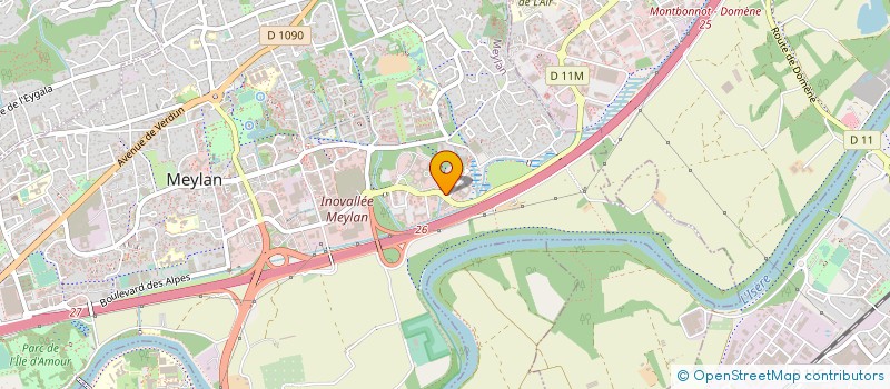 localisation de l'entreprise SYNERGIE EXPERTISE COMPTABLE CONSEIL AUDIT à SEYSSINET-PARISET