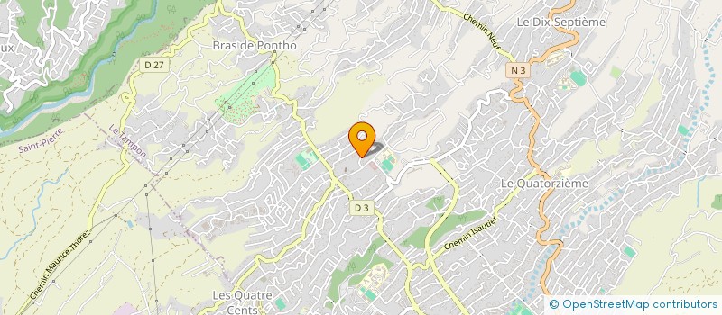 localisation de l'entreprise SYNERGIE FORMATION à LE TAMPON
