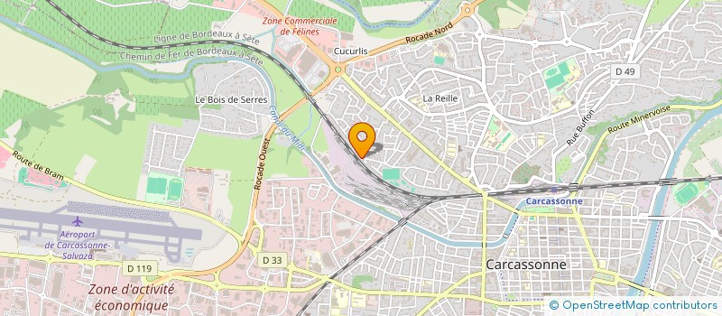 localisation de l'entreprise SYNERGIE FRANCO SENEGALAISE POUR L'EDUCATION ET LE DEVELOPPEMENT à CARCASSONNE