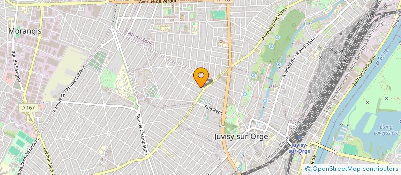 localisation de l'entreprise SYNERGIE FROID à JUVISY-SUR-ORGE