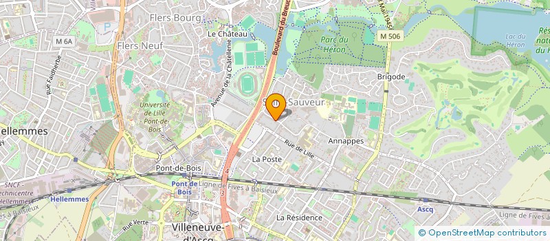 localisation de l'entreprise SYNERGIE.GC  VILLENEUVE-D'ASCQ