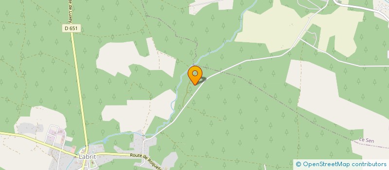 localisation de l'entreprise SYNERGIE GROUPE FORMATION  LABRIT