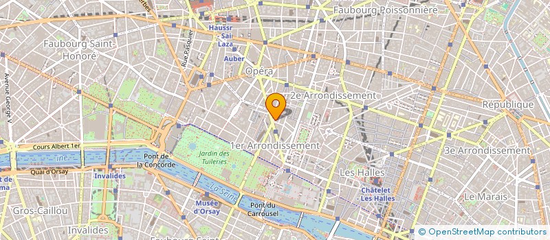 localisation de l'entreprise SYNERGIE INTERNATIONALE BUSINESS CENTER à PARIS