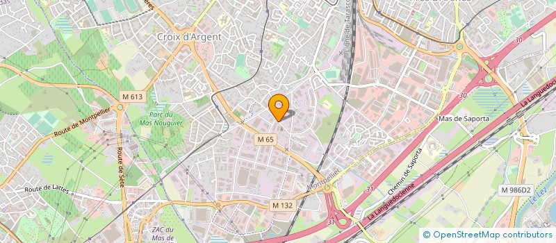 localisation de l'entreprise SYNERGIE KIDS à MONTPELLIER