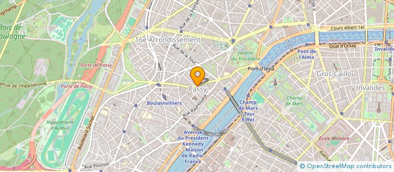 localisation de l'entreprise SYNERGIE MAHA NAMMOUR à PARIS