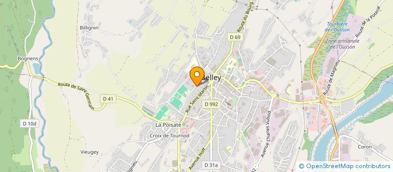 localisation de l'entreprise SYNERGIE MULTIMEDIA à BELLEY