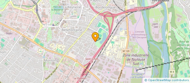 localisation de l'entreprise SYNERGIE NUTRITION à TOULOUSE