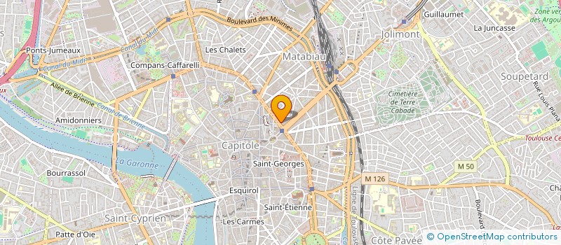 localisation de l'entreprise SYNERGIE PATRIMOINE  TOULOUSE