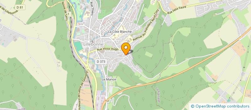 localisation de l'entreprise SYNERGIE POUR UNE ORGANISATION COLLECTIVE ET RAISONNEE SUR L'AXE SEINE DE LA TRANSITION ENERGETIQUE à LILLEBONNE