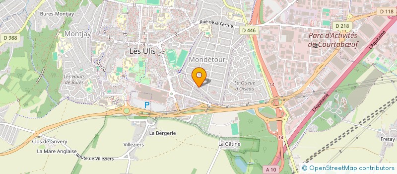 localisation de l'entreprise SYNERGIE RENOV à ORSAY