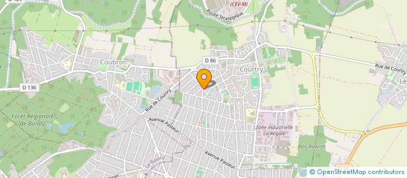 localisation de l'entreprise SYNERGIE SERVICE à COURTRY