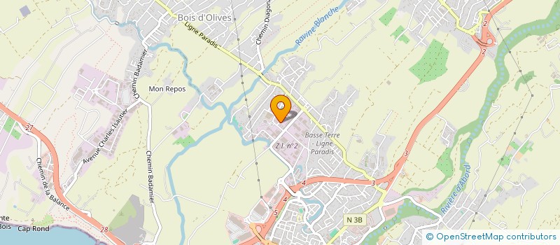 localisation de l'entreprise SYNERGIE SERVICES à SAINT-PIERRE
