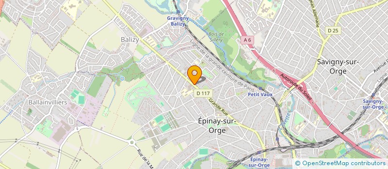 localisation de l'entreprise SYNERGIE SOLUTIONS HABITAT à EPINAY-SUR-ORGE