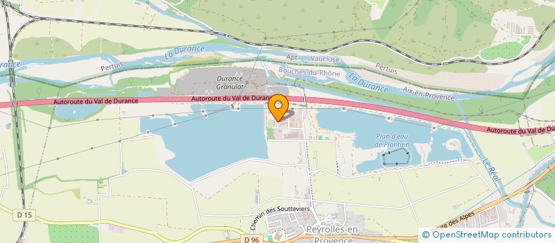 localisation de l'entreprise SYNERGIE VAL DE DURANCE  PEYROLLES-EN-PROVENCE