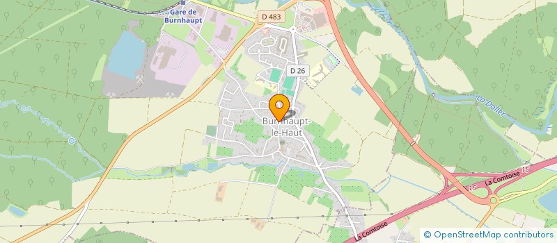localisation de l'entreprise SYNERGIE VENTE à BURNHAUPT-LE-HAUT