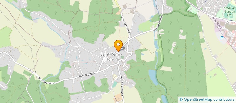localisation de l'entreprise SYNERGIE VRD à SAINT-REMY-L'HONORE