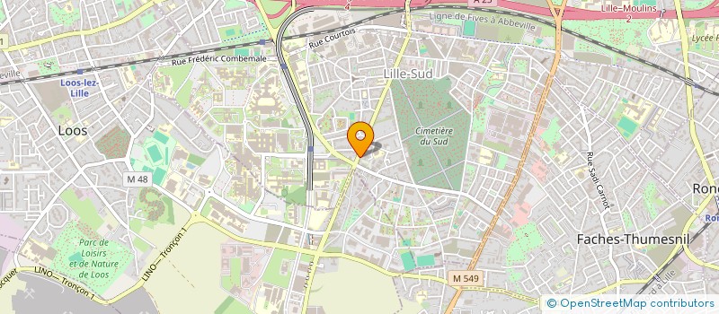 localisation de l'entreprise SYNERGIE WELD à LILLE
