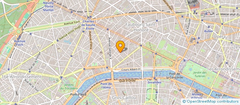 localisation de l'entreprise SYNERGIES AGENCEMENTS REFREGERATION CUISSON à PARIS