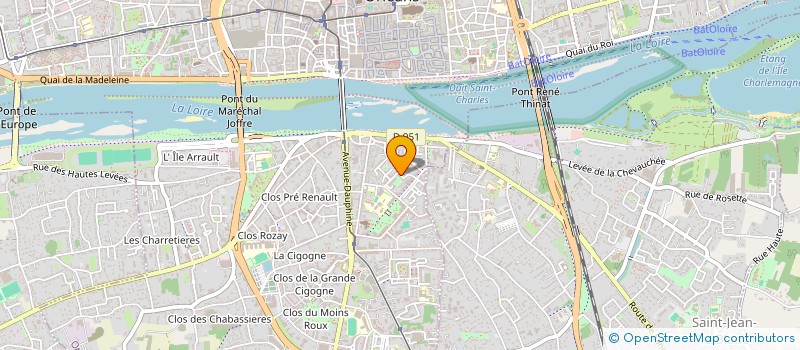 localisation de l'entreprise SYNERGIES CREATIVES à ORLEANS