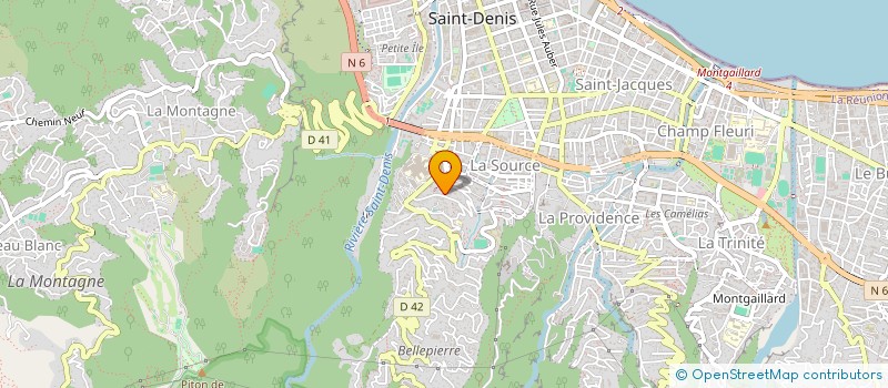 localisation de l'entreprise SYNERGIES HORIZON à SAINT-DENIS