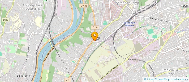 localisation de l'entreprise SYNERGIES PARTENARIALES à RILLIEUX-LA-PAPE