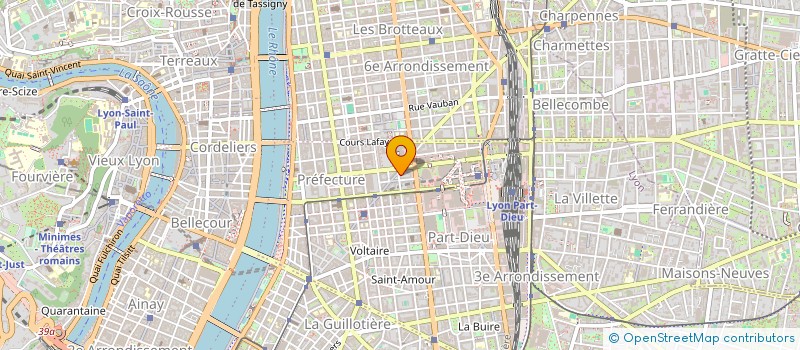 localisation de l'entreprise SYNERGIES POUR LES RESEAUX MIXITE EN ACTION  LYON