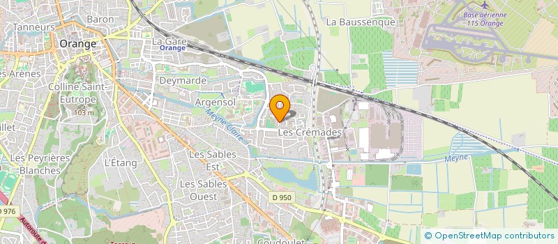 localisation de l'entreprise SYNERGIES84  ORANGE