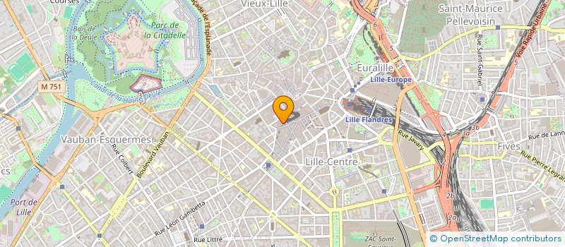 localisation de l'entreprise SYNERGIHP HAUTS DE FRANCE  LILLE