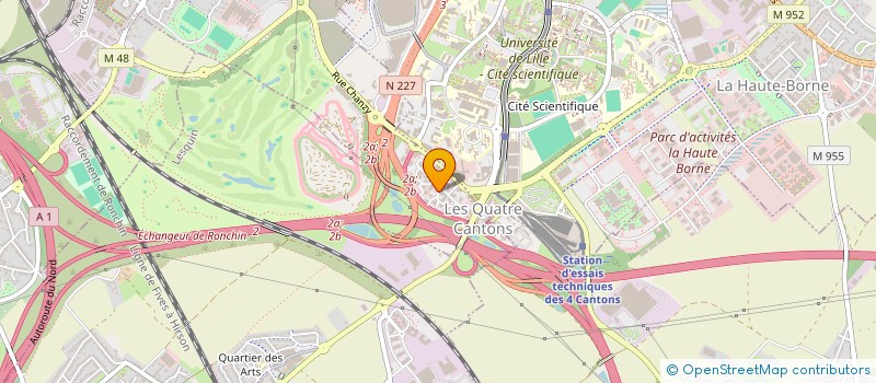 localisation de l'entreprise SYNERGY à VILLENEUVE-D'ASCQ