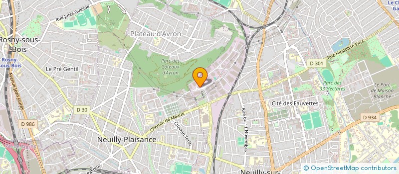 localisation de l'entreprise SYNERGY + à NEUILLY-SUR-MARNE