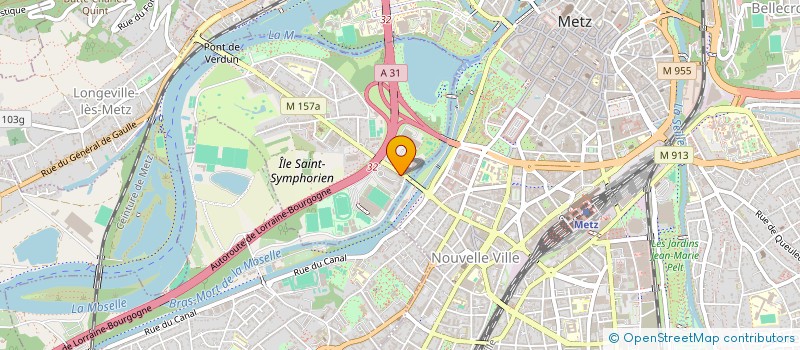 localisation de l'entreprise SYNERGY 3S CONSULTING  LONGEVILLE-LES-METZ