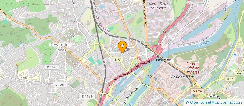 localisation de l'entreprise SYNERGY CONSEIL  METZ