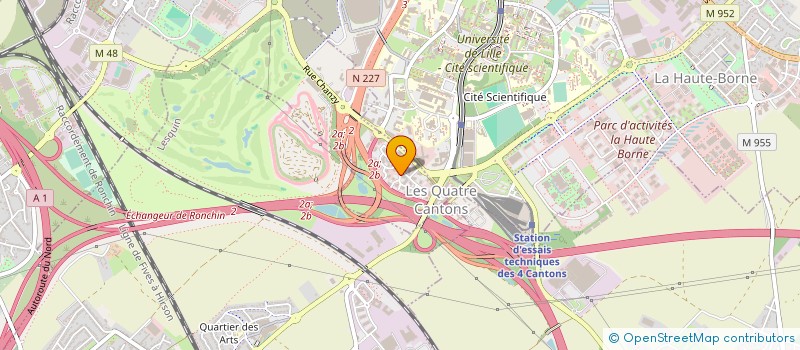 localisation de l'entreprise SYNERGY FRANCE à LEZENNES