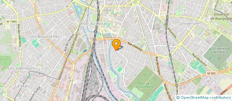 localisation de l'entreprise SYNERGY GROUP à DIJON