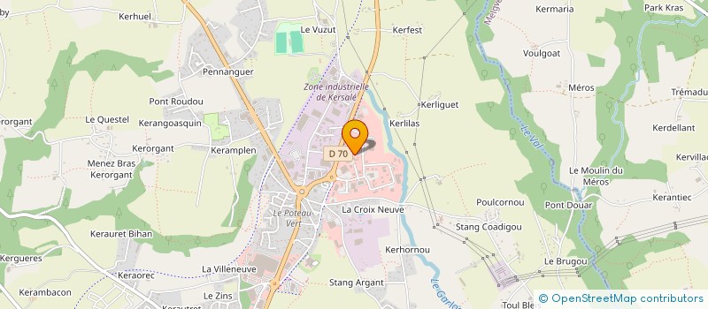 localisation de l'entreprise SYNERGY HABITAT  CONCARNEAU