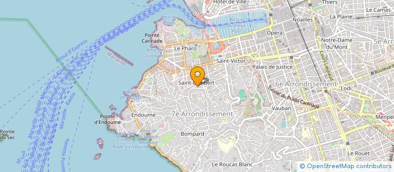 localisation de l'entreprise SYNERGY TEXTILES à MARSEILLE