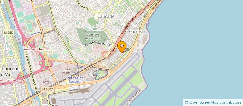 localisation de l'entreprise SYNERGYS FORMATION à NICE