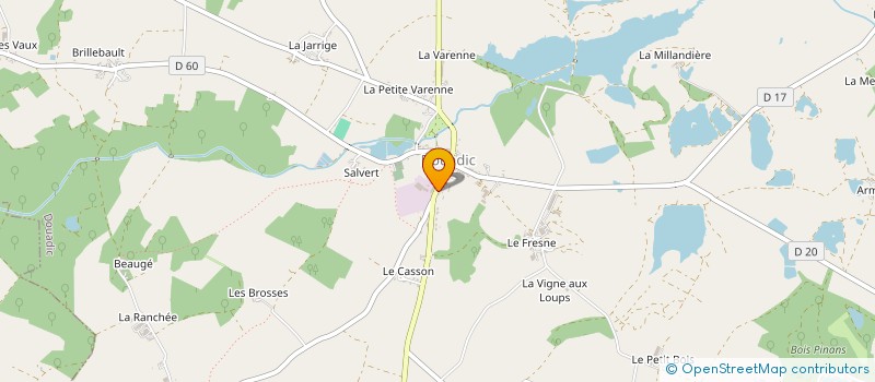 localisation de l'entreprise SYNERIAA à DOUADIC