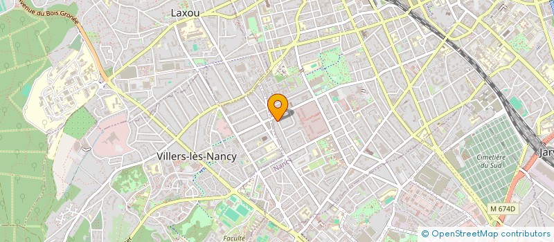 localisation de l'entreprise SYNERIS CONSEIL  NANCY