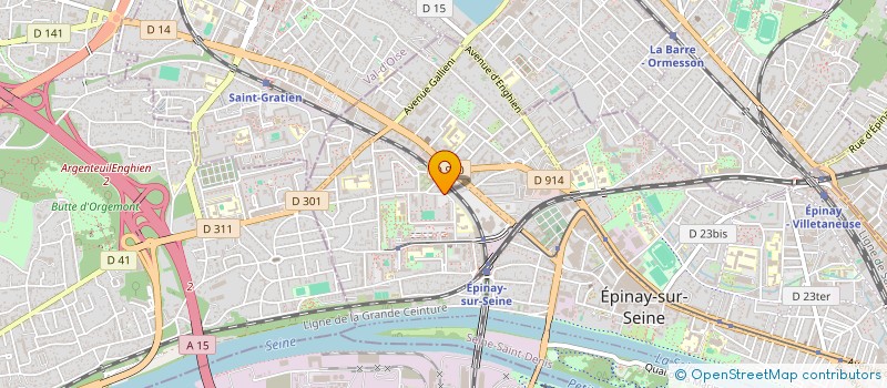 localisation de l'entreprise SYNERIS RH à EPINAY-SUR-SEINE