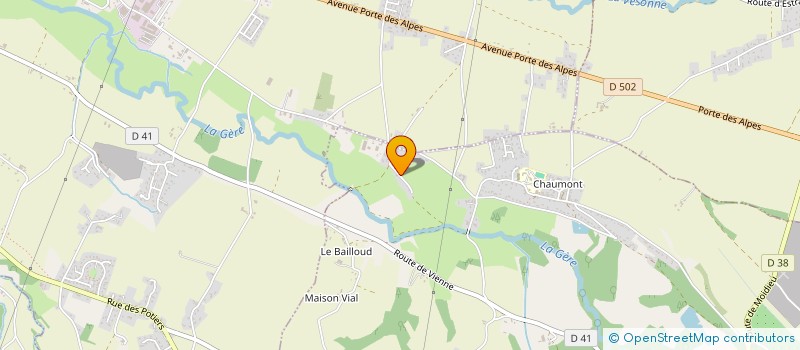 localisation de l'entreprise SYNERJ CONSEIL  EYZIN-PINET