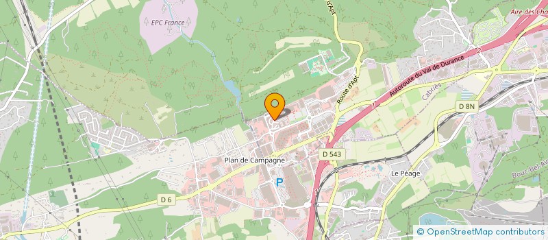 localisation de l'entreprise SYNERKOS à AIX-EN-PROVENCE