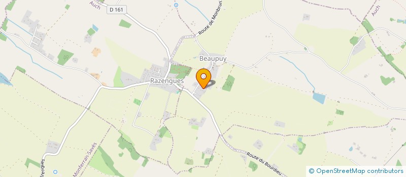 localisation de l'entreprise SYNERTIA  BEAUPUY