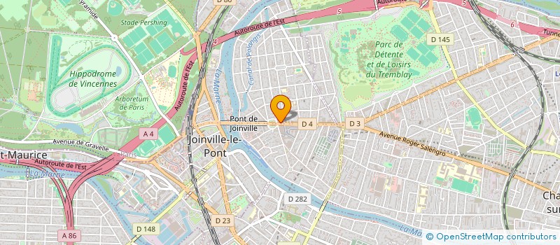 localisation de l'entreprise SYNERTIEL EXPERTISE  JOINVILLE-LE-PONT