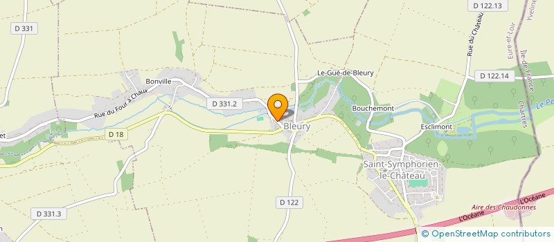 localisation de l'entreprise SYNERVIA à AUNEAU-BLEURY-SAINT-SYMPHORIEN