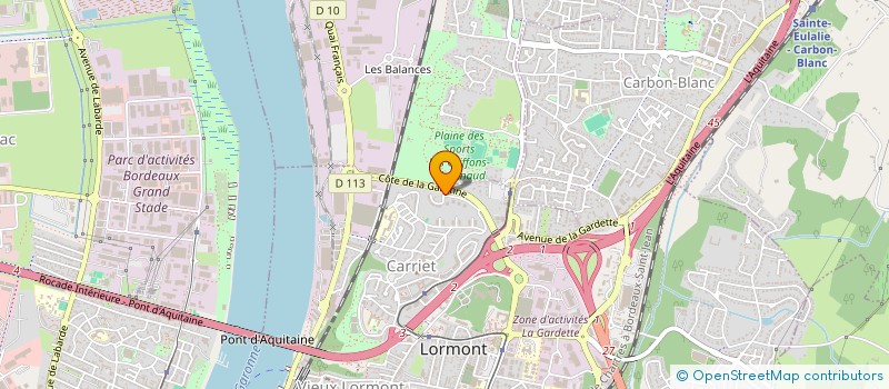 localisation de l'entreprise SYNESIS EXPERTISE  LORMONT