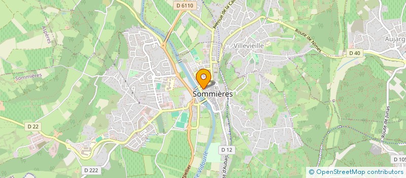 localisation de l'entreprise SYNEST  SOMMIERES