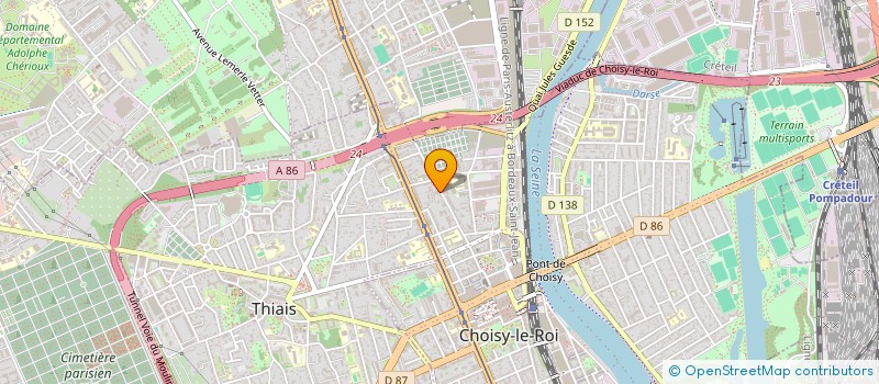 localisation de l'entreprise SYNESTHESIART à CHOISY-LE-ROI